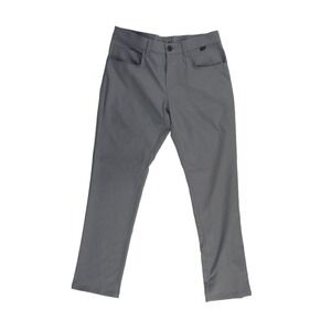 TravisMathew Pants Men's Size‎ 30x30 Gray Performance 5 Pocket Slim Golf
